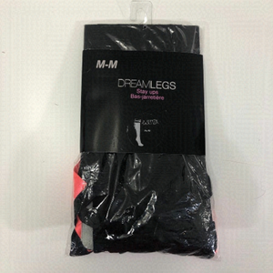 LA Senza Dream Legs stay ups Pin Up Faux Ribbon tie up